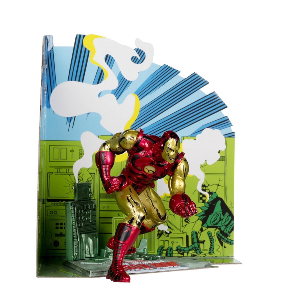 Marvel Iron Man 1:10th Scale Action Figure with Art Card