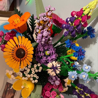 Lego Icons Wildflower Bouquet Artificial Flowers 10313 : Target