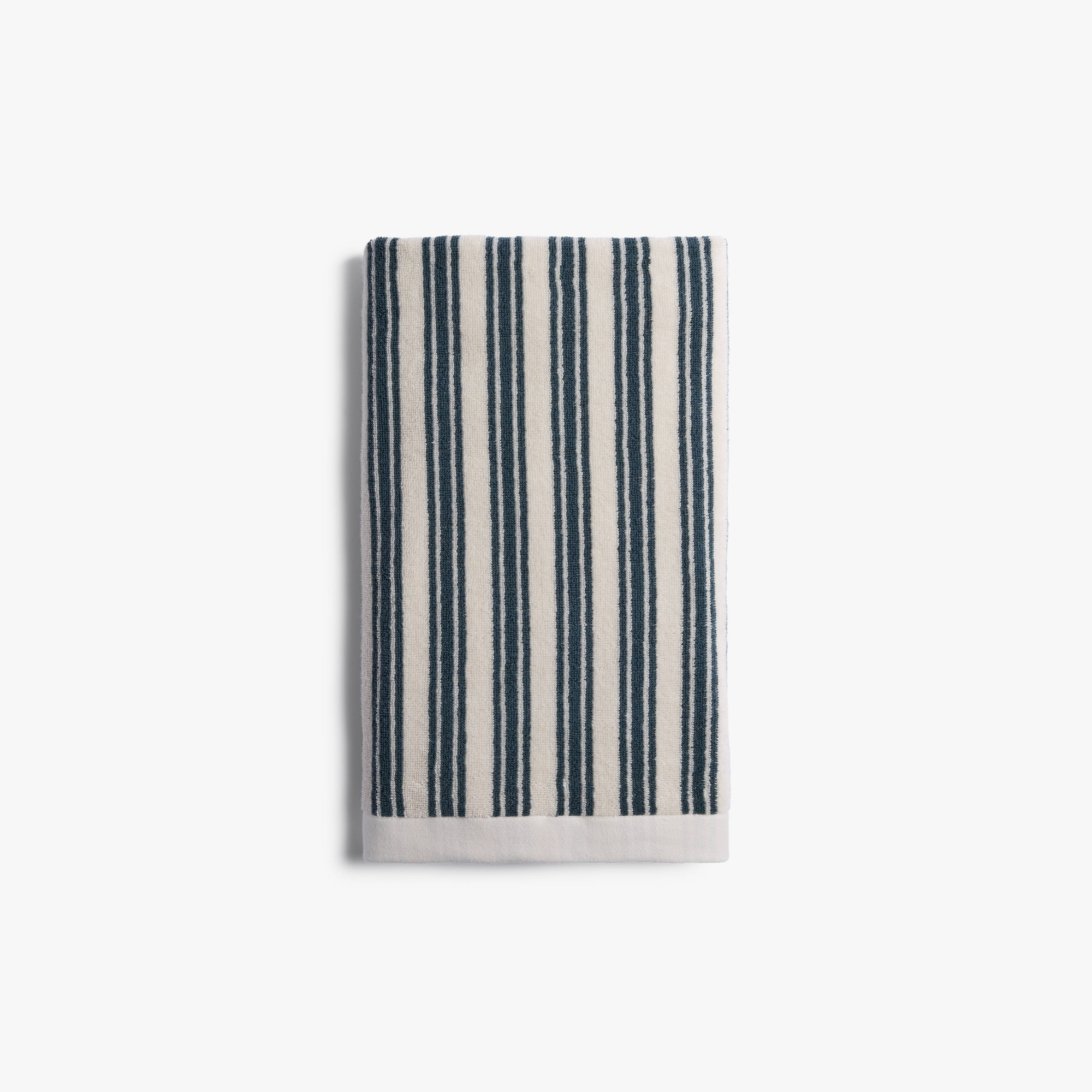 Striped Supersoft Bath Towel Parchment & Cove - Parachute for Target