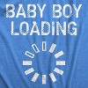 Maternity Baby Boy Loading Funny Nerdy Pregnancy Announcement T shirt - Crazy Dog Maternity T Shirt - 3 of 4