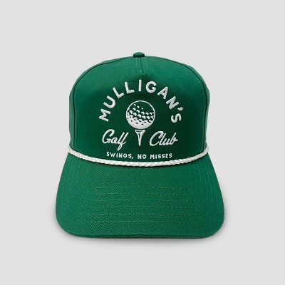 Mighty Fine Mulligans Golf Club Hat - Green