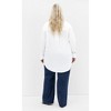 Women's Plus Size Callie Shirt - ivory | CITY CHIC - 4 of 4