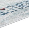Sussexhome Non-Skid Ultra-Thin Area Rugs for Laundry Room, Entryway, Bathroom and Kitchen - Washable Multipurpose Floor Mat - US States - 4 of 4