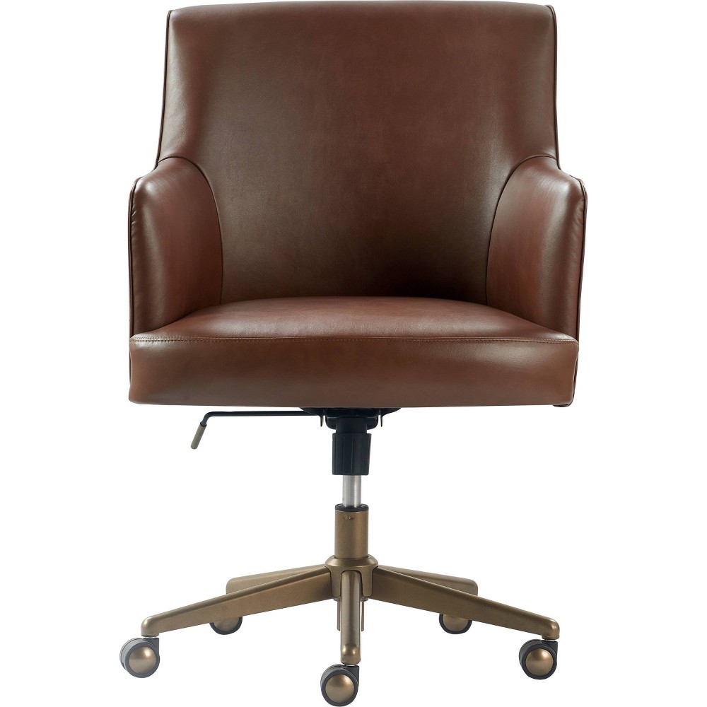 Photos - Computer Chair Belmont Home Office Chair Brown - Finch