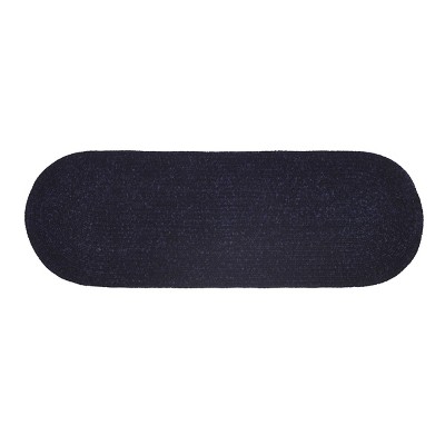 Chenille Solid Collection 100% Polyester Reversible Indoor Area Utility Rug - Better Trends