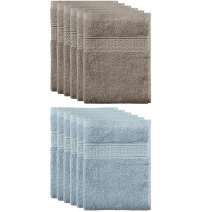 Unique Bargains Durable Soft Absorbent Thick Cotton Kitchen Towels 13 X 13 Inches - 1 of 4