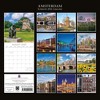 2026 Square Wall Calendar, Amsterdam, 16-Month Passport Collection Theme, 180 Reminder Stickers (12x12 In) - 4 of 4