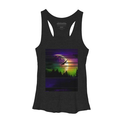 Women's Design By Humans Another World By clingcling Racerback Tank Top