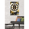 Trends International NHL Boston Bruins - Maximalist Logo 23 Framed Wall Poster Prints - 2 of 4