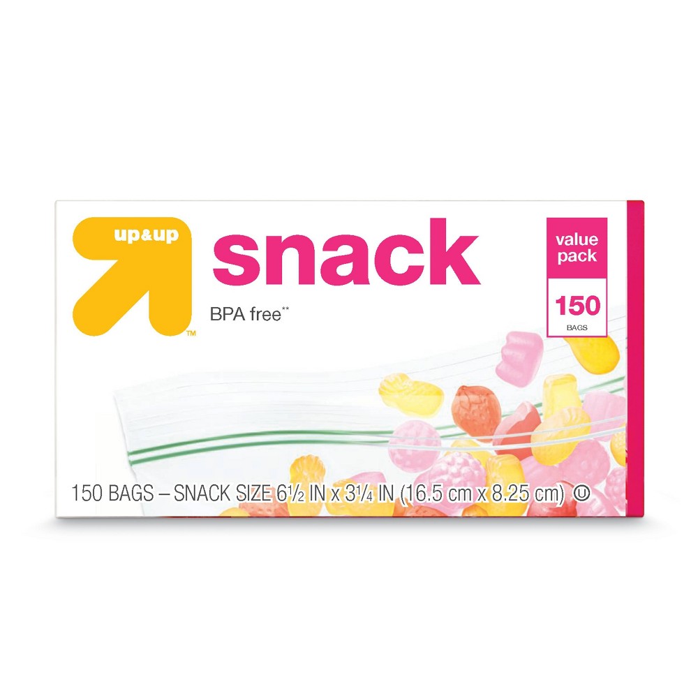 Snack Storage Bags - 150ct - up & up