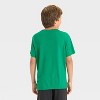Boys' Short Sleeve Golf Graphic T-Shirt - All In Motion™ Green - 2 of 3