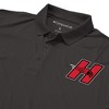 University of Hartford Adult Polo Left Chest Logo, Athletic Heather - 4 of 4