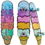 Voyager Ice Cream Skateboard with Printed Graphic Grip Tape