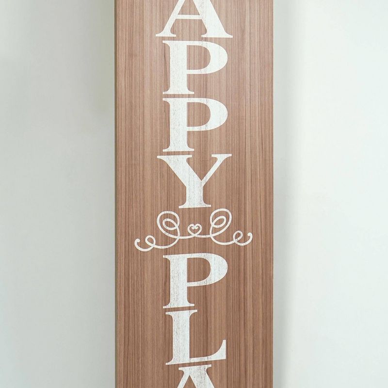 Happy Place Nut House&#39; Double Sided Hanging/Leaning Wall Sign - American Art Decor, 6 of 8