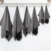 Lux Decor 6 Piece Towel Set Luxury 100% Cotton Soft Absorbent Bath Towels Zero Twist Solid Bath Towel Pack - 3 of 4