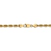 Black Bow Jewelry 5mm, 14k Yellow Gold, Quadruple Rope Chain Bracelet, 8 Inch - 3 of 4