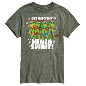 Men's - Teenage Mutant Ninja Turtles - Get Into The Ninja Spirit Short Sleeve Graphic T-Shirt - 1 of 4