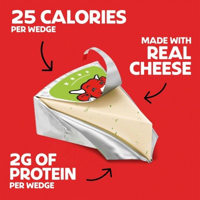 Laughing Cow Wedge Dill Pickle Cheese - 5.4oz/8ct