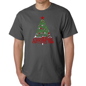 LA Pop Art Have Yourself a Merry Little Christmas - Men's Word Art T-Shirt - 1 of 4