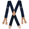 CTM Men's Big & Tall Non-Elasticized Button End Work Suspenders - 4 of 4