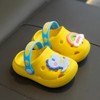 MyKids-USA Baby Cartoon Animal & Rainbow Patched Pattern Colorful Soft Bottom Slippers - 3 of 4