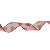 Unique Bargains Gift Wrap Ribbons Polyester Red 78.74"x2.48" 1 Pc - 4 of 4