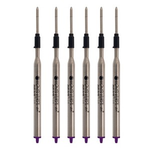 Monteverde Medium Ballpoint Refill For Lamy Ballpoint Pens 6/Pack Purple L133PL - 1 of 1