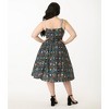 Unique Vintage Women's Plus Sleeveless Swing Dress - 4 of 4