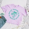 Simply Sage Market Women's Mentally In Hawaii Short Sleeve Relaxed Fit Cropped Tee - 3 of 3