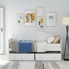 Streamdale Twin Wooden Daybed With 2 Drawers, Sofa Bed For Bedroom Living Room, No Box Spring Needed, Black - 2 of 4