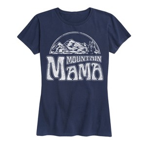 Women's - Instant Message - Mountain Mama Short Sleeve Graphic T-Shirt - 1 of 4