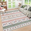 Bohemian Style Rug, Modern Geometric, Decorative, Soft, Thin, Stain-Resistant, Non-Slip - 2 of 4