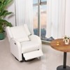 Electronic Power Recliner and Swivel Glider, 250 lbs Weight Capacity Swivel Glider Recliner Chair with USB Port - 2 of 4