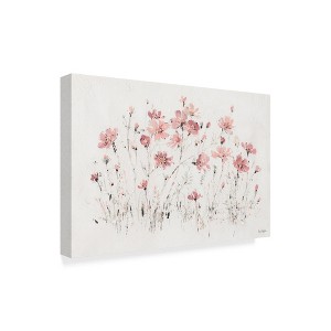 Trademark Fine Art -Lisa Audit 'Wildflowers I Pink' Canvas Art - 1 of 3