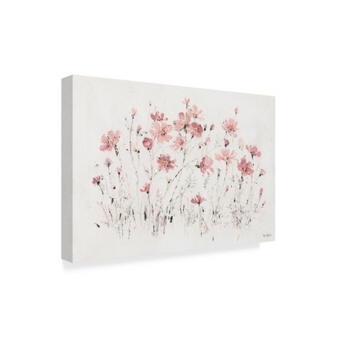 Trademark Fine Art -lisa Audit 'wildflowers I Pink' Canvas Art : Target