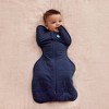 Love To Dream Baby Boy Swaddle Up - Extra Warm Cotton 3.5 TOG Sleeveless Wrap - Navy Stars - 2 of 4