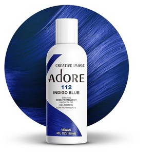 Creative Image Adore Semi-Permanent Hair Color - 112 INDIGO BLUE - Haircolor Dye - 1 of 3
