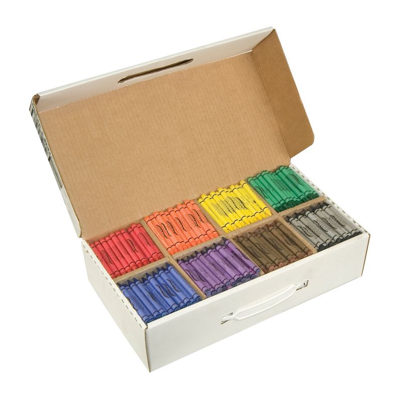 Prang Crayons Master Pack, 8 Colors (100 Each), 800 Count, 3 of 5