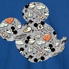 Men's - Disney - Mickey Pattern Silhouette Long Sleeve Graphic T-Shirt - 2 of 4