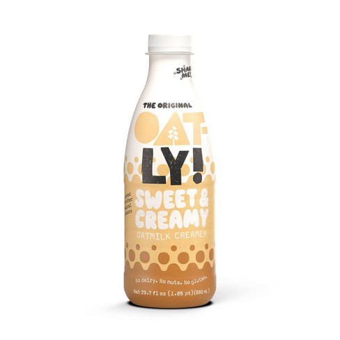 Oatly Oatmilk Creamer Sweet & Creamy Non-Dairy Coffee Creamer - 29.7 fl oz - image 1 of 3