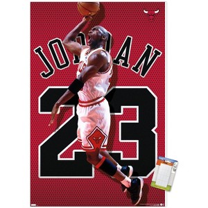 Trends International Michael Jordan - Jersey Unframed Wall Poster Prints - 1 of 4