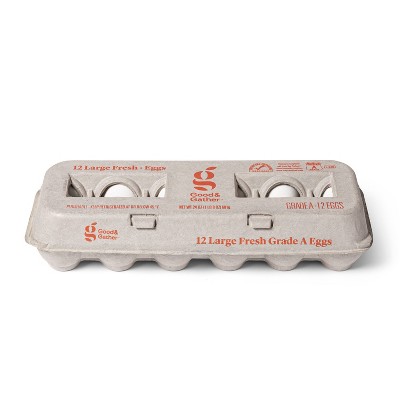 Grade A Large Eggs - 30ct - Good & Gather™ (packaging May Vary) : Target