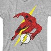 The Flash Multiple Flash Boy's Athletic Heather T-shirt - image 2 of 3