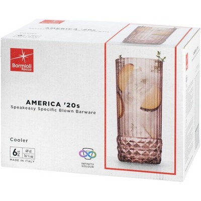 Bormioli Rocco America '20s Drinking Glasses - Thumbnail 5