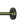 Versailles 1/2" Diameter Mini Tension Rod - Antique Brass - 3 of 3