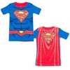 DC Comics Justice League The Flash Superman Batman Pajama Shirts and Pants Toddler - 4 of 4