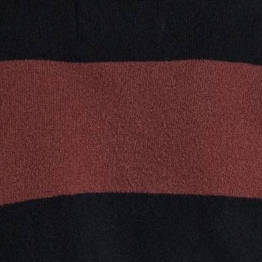 Burgundy/Black Striped