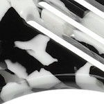 black and white