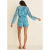 VENUS Womens Crinkle Chiffon Romper - 2 of 4