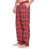 Ashford & Brooks Mens Super Soft Flannel Plaid Pajama Sleep Pants - 2 of 4
